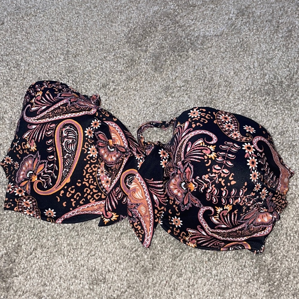 Shade Shore Coastal Grandma push up swim bra 34 DD new - Picture 3 of 12